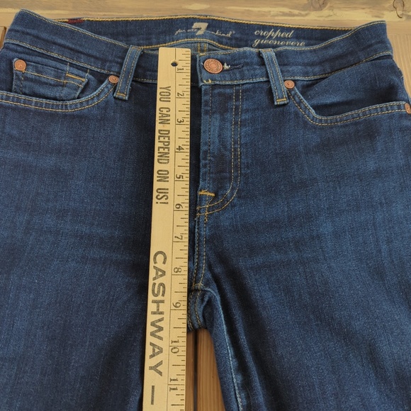 7 for all Mankind Cropped Gwenevere Jeans - Picture 9 of 14